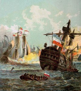 Niederlage der niederländischen Flotte, 1666