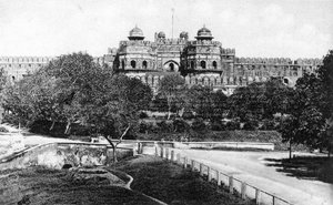 Delhi-Tor, Fort Agra, 20. Jahrhundert