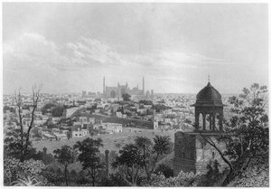 Delhi, Indien, um 1860