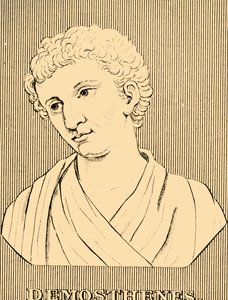 Demosthenes, 384-322 v. Chr., 1830 von Unbekannt