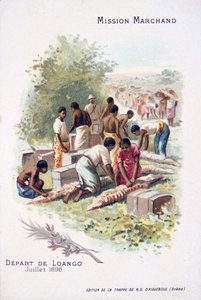 Abreise aus Loango, Juli 1896 von Unbekannt