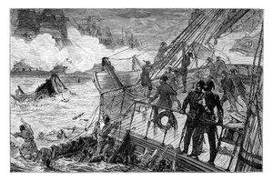 Zerstörung der türkischen Flotte bei Sinope