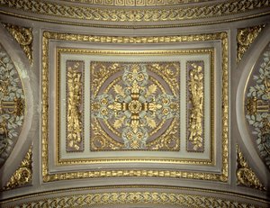 Detail einer Kuppel, Galerie des Batailles, Schloss Versailles, Frankreich von Unbekannt