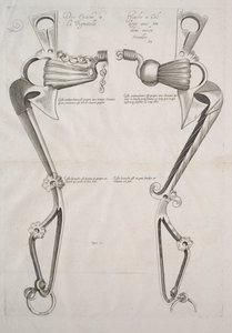 Diagramm für Pferdegebiss, 1700er