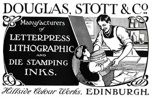 Douglas Stott & Co. Werbung, 1910 von Unbekannt