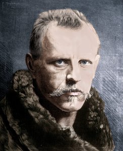 Dr. Fridtjof Nansen, norwegischer Arktisforscher, 1893