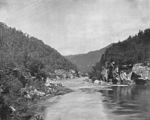Drachenschlucht, New River, West Virginia, USA