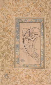 Drache umwickelt Saz-Blätter, ca. 1550-70