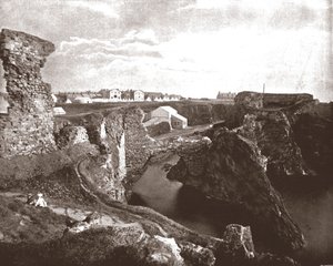 Dunbar Castle, East Lothian, Schottland, 1894