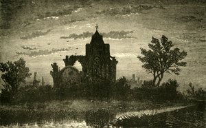 Ostende der Crowland Abtei, 1898