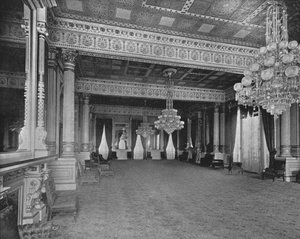 Ostzimmer des Weißen Hauses, Washington DC, USA, ca. 1900 von Unbekannt