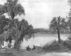 Eau Gallie, Indian River, Florida, USA, ca. 1900 von Unbekannt