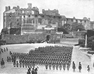 Edinburgh Castle, Edinburgh, Schottland, 1894 von Unbekannt