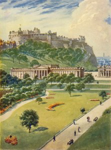 Edinburgh Castle, um 1948 von Unbekannt