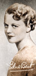 Edna Best, britische Bühnen- und Filmschauspielerin