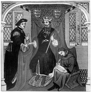 Edward III. und der Graf von Flandern, 14. Jahrhundert, 1910