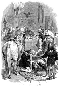 Edward II und der Minnesänger von Unbekannt