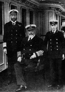 Edward VII, George V und der Prinz von Wales, 1935 von Unbekannt
