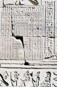 Ägyptischer Kalender, Tempel von Kom Ombo, Ägypten, 2.-1. Jahrhundert v. Chr.