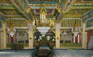 Aufwändiges Interieur des Casinos und berühmte Goldbar, Hotel Agua Caliente
