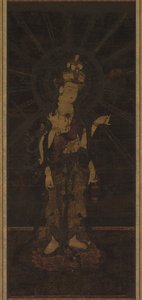 Elfköpfige Gottheit des Mitgefühls Juichimen Kannon, 13. Jahrhundert
