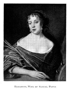 Elizabeth Pepys, 19. Jahrhundert von Unbekannt