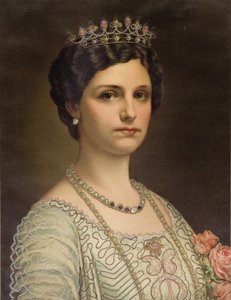 Kaiserin Zita von Österreich 1892-1989, Königin von Ungarn, um 1917