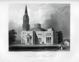 Episkopalkirche, Richmond, Virginia, USA, 1855