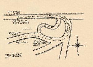 Epsom Rennbahn, 1940