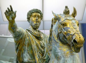 Reiterstatue von Marcus Aurelius, 161-180 von Unbekannt