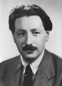 Ernst Boris Chain, deutsch-britischer Biochemiker, ca. 1945