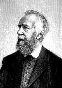 Ernst Haeckel 1834-1919, deutscher Zoologe und Evolutionist von Unbekannt
