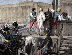 Hinrichtung von Ludwig XVI. von Frankreich, Paris, 21. Januar 1793, 1882-1884