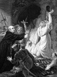 Hinrichtung von Thomas Cranmer, Erzbischof von Canterbury, Oxford von Unbekannt