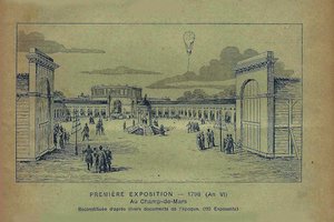 Ausstellung der Produkte der französischen Industrie, Paris, 1798 aus Bon Marché, 1900 von Unbekannt