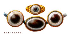 Achatauge, 1923 von Unbekannt