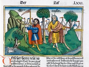 Faksimile-Kopie von Numeri 2, die Lageraufstellungen der Israeliten von Unbekannt