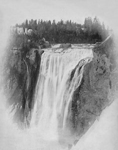 Wasserfälle von Montmorency, Quebec, um 1897