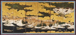 Berühmte Ansichten von Omi, 1660er-90er Jahre