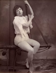 Fannie Leslie, britische Sängerin und Schauspielerin, 1882