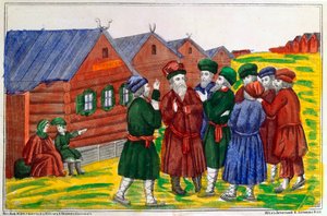 Bauernversammlung, 1858