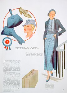 Modeillustration, 1935