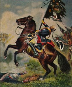 Feldmarschall Graf Schwerin 1684-1757 - Gemälde von Camphausen, 1934 von Unbekannt