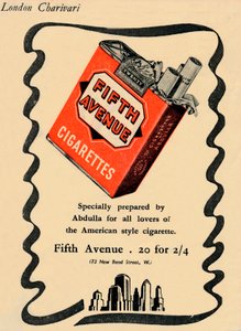 Fifth Avenue Zigaretten, 1946