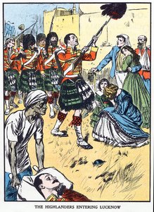 Erste Entlastung von Lucknow, Indischer Aufstand, 25. September 1857