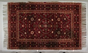 Bodenbelag mit Medaillonmuster, 1650-1700