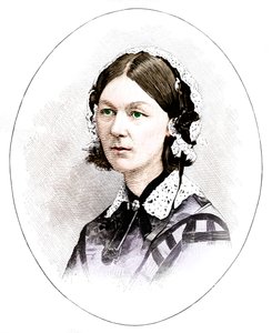 Florence Nightingale, britische Krankenschwester von Unbekannt