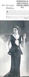Für Krönungsfeierlichkeiten - Marshall & Snelgrove, 1937