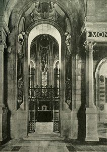 Für Schottlands Gefallene - Schottisches Nationales Kriegsmemorial. Das Heiligtum mit sieben Buntglasfenstern von Unbekannt
