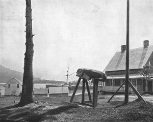 Fort Wrangell, Alaska, USA, um 1900